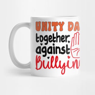 Together Against Bullying Orange Anti Bullying Unity Day Kids T-Shirt Mug